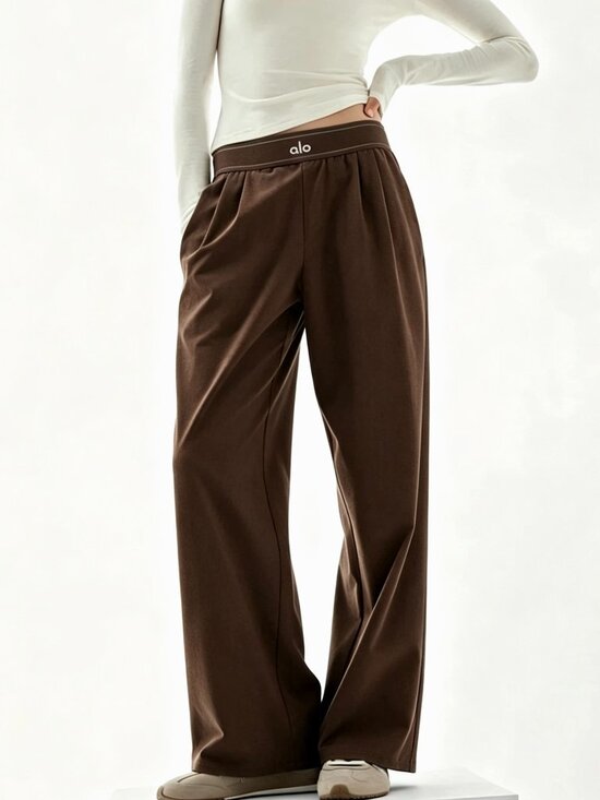 ALO Yoga Pants - 💗NWT ALO Yoga Suit Up Pants 😘 Espresso Brown XS | Regular 30”